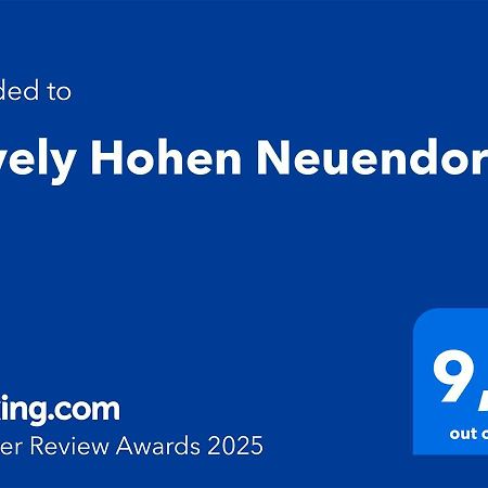 Lovely Hohen Neuendorf Kültér fotó